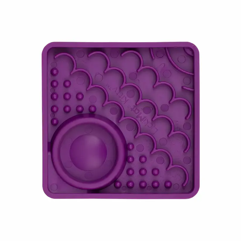 LickiMat Kitty Purple Cat