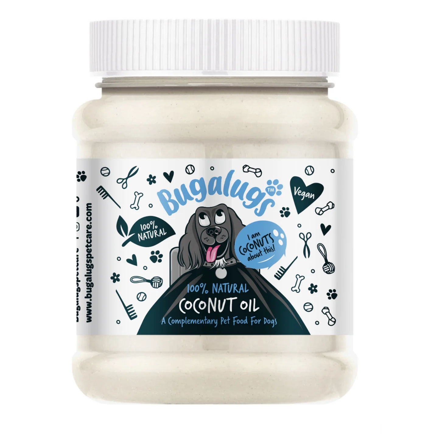 Bugalugs Coconut Oil (100% Natural) 340g