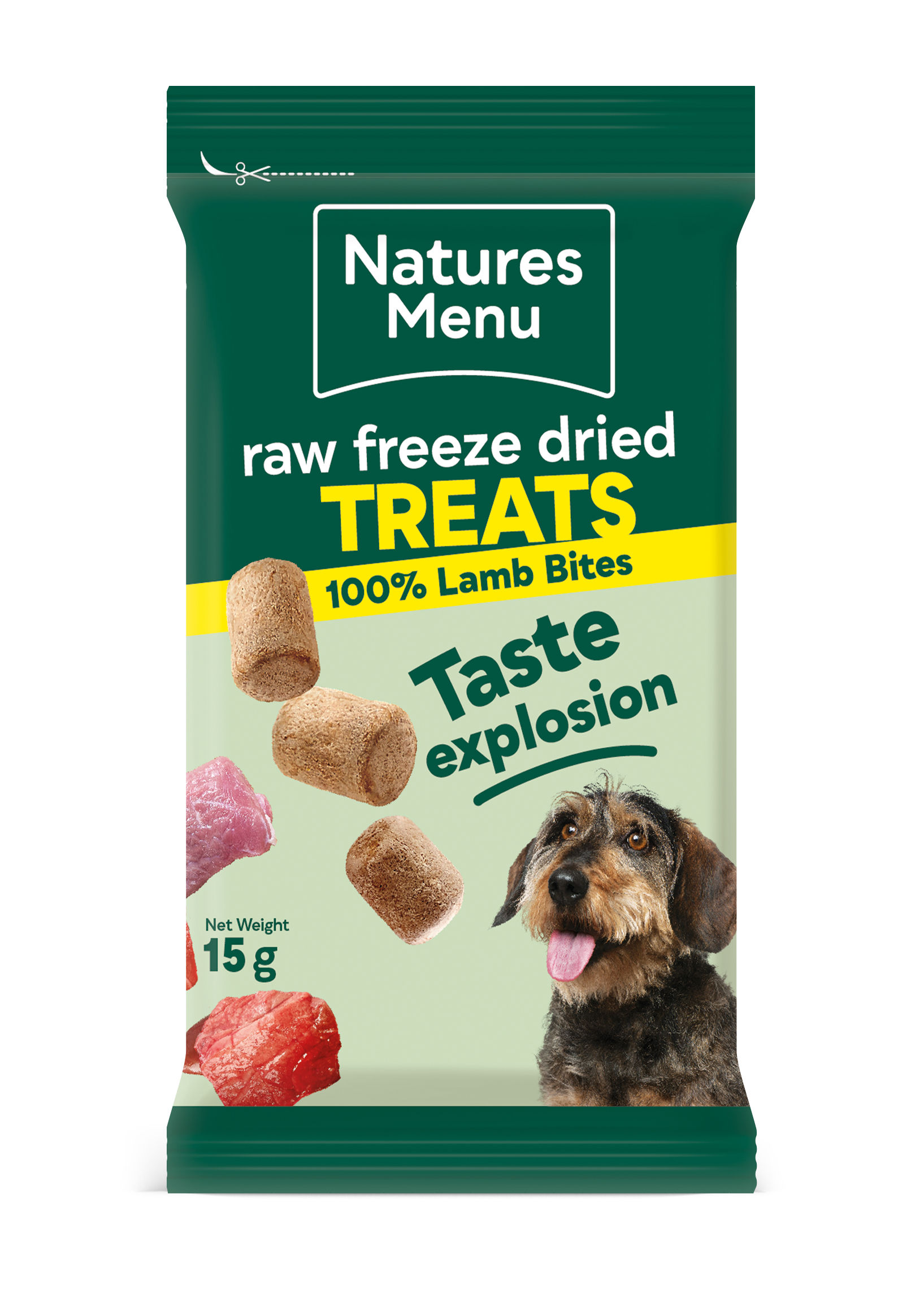 Natures Menu Freeze Dried Treats 100% Lamb Bites 15g
