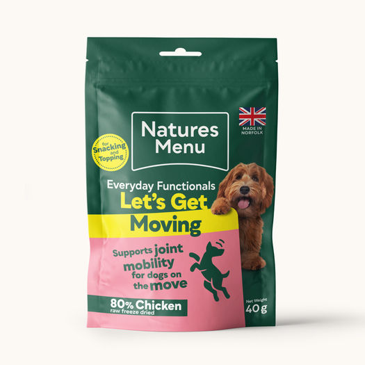 Natures Menu Freeze Dried Functional Chicken Treats for Mobility 40g