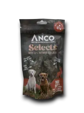 Anco Selects Beef Bites with Collagen 85g