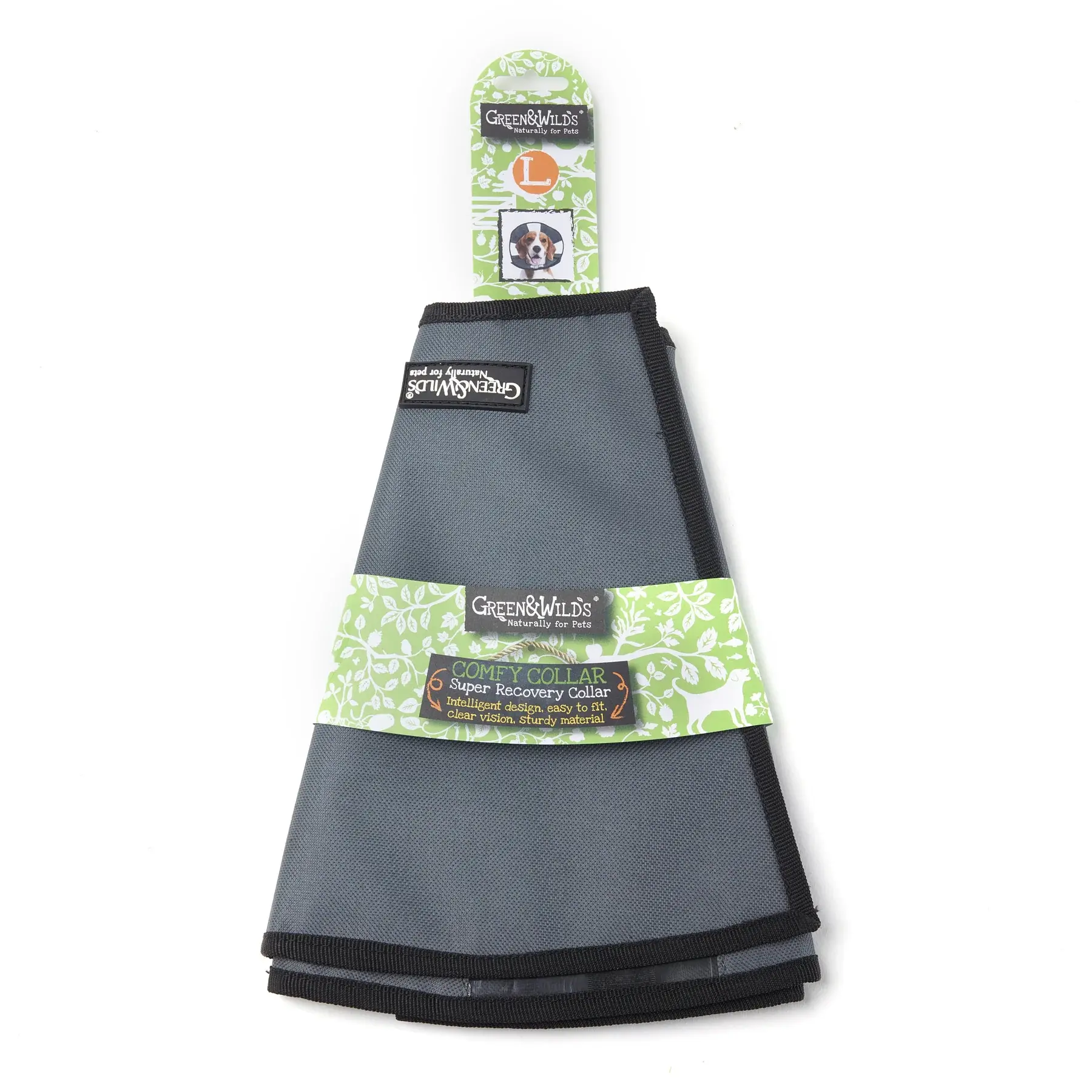 Green & Wilds Comfy Recovery Collar Lge 36-45cm (14-17.75ins)