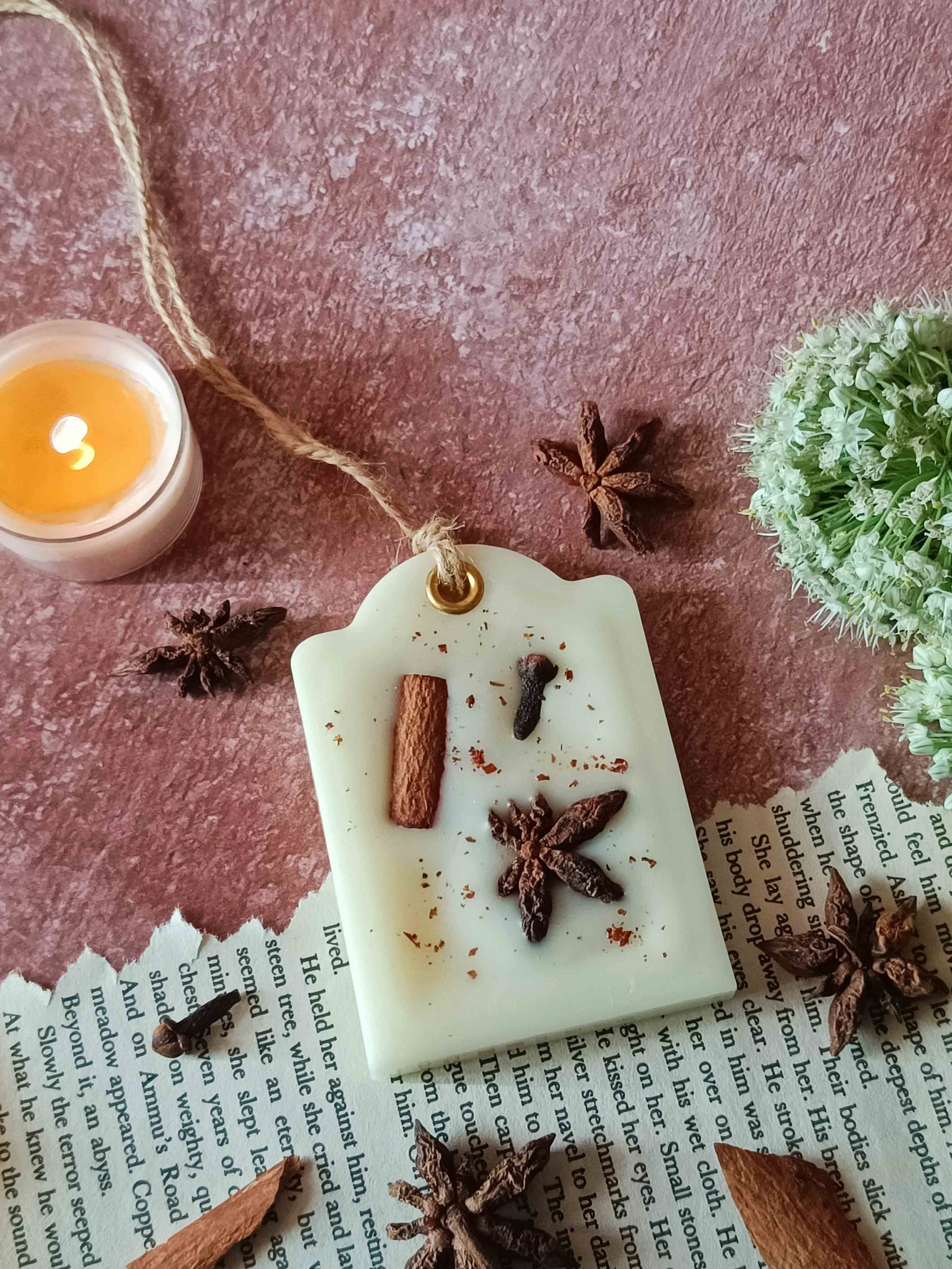 Wax Sachet - Rectangular Dome