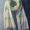 Thumbnail: Ivory Mauve Hemp Stole