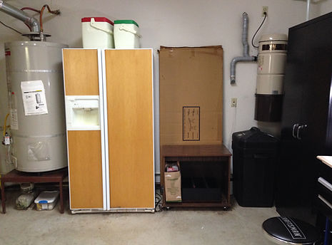 Basement after help from susan weber organizing