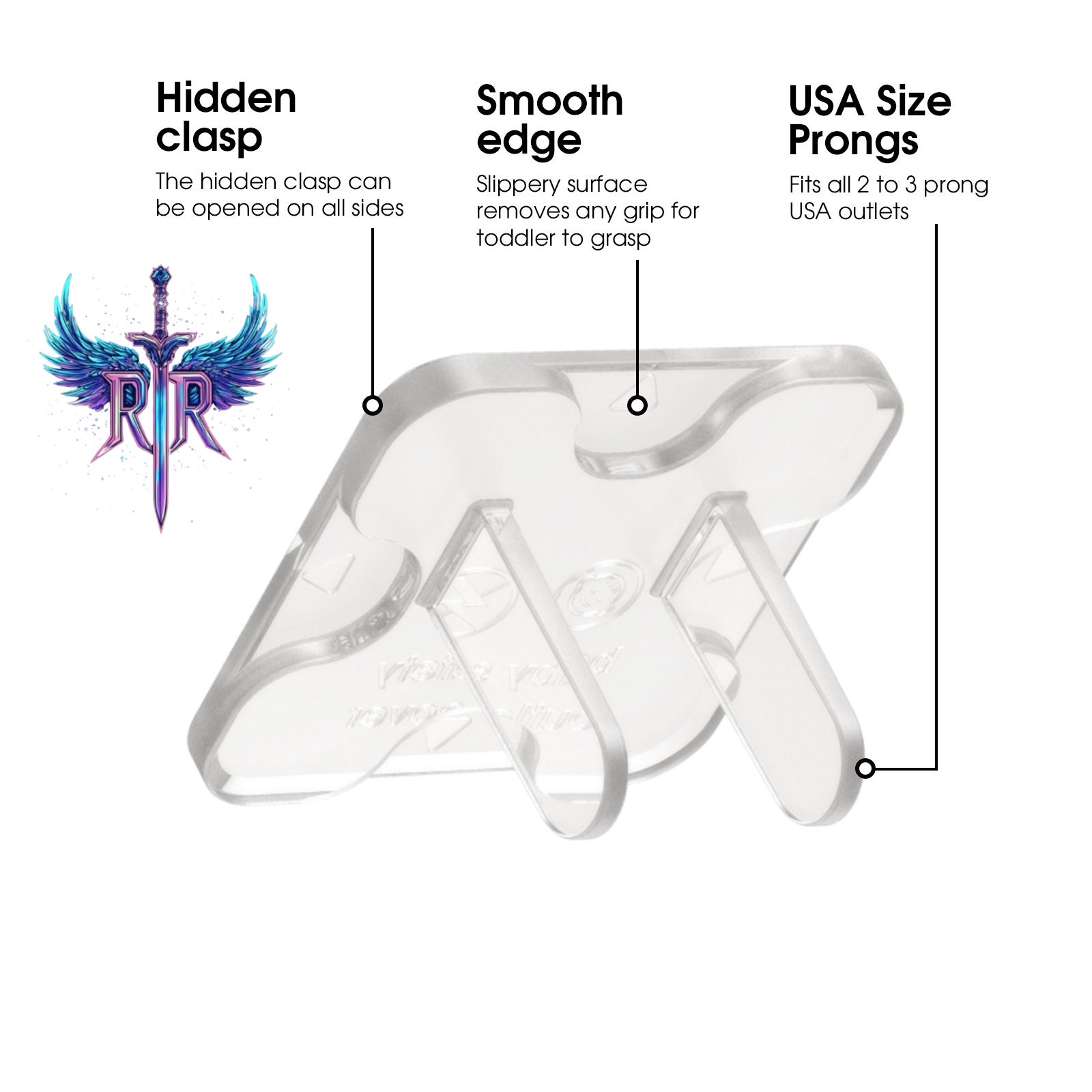 Curated Electric Protection Plug Cover (50 Piece)