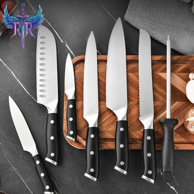 Premium RTR Nordic Style Stainless Steel Kitchen Knife Collection