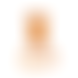 Tour de dés orange avec support de lancement rectangle