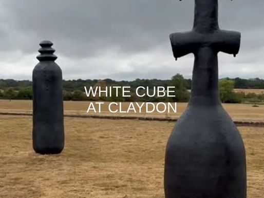 Contemporary Black Sculptures In Parkland