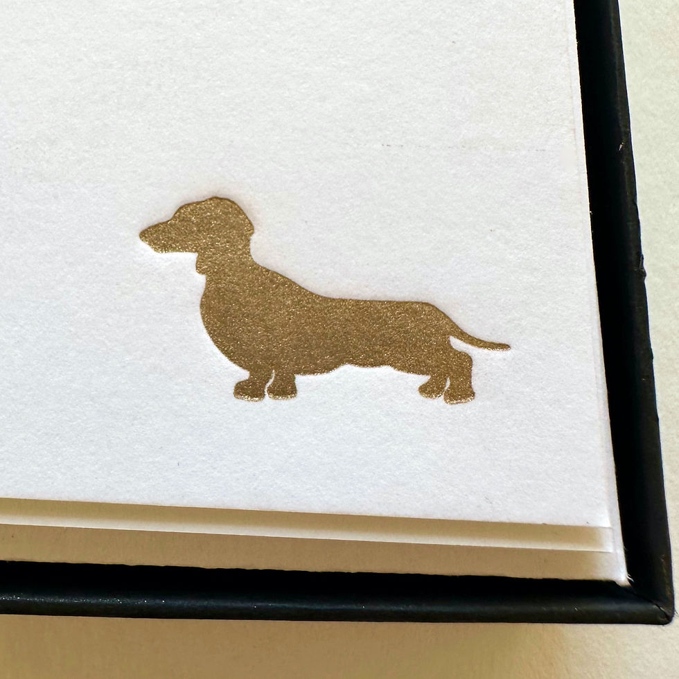 Thumbnail: Dachshund Correspondence Cards Set