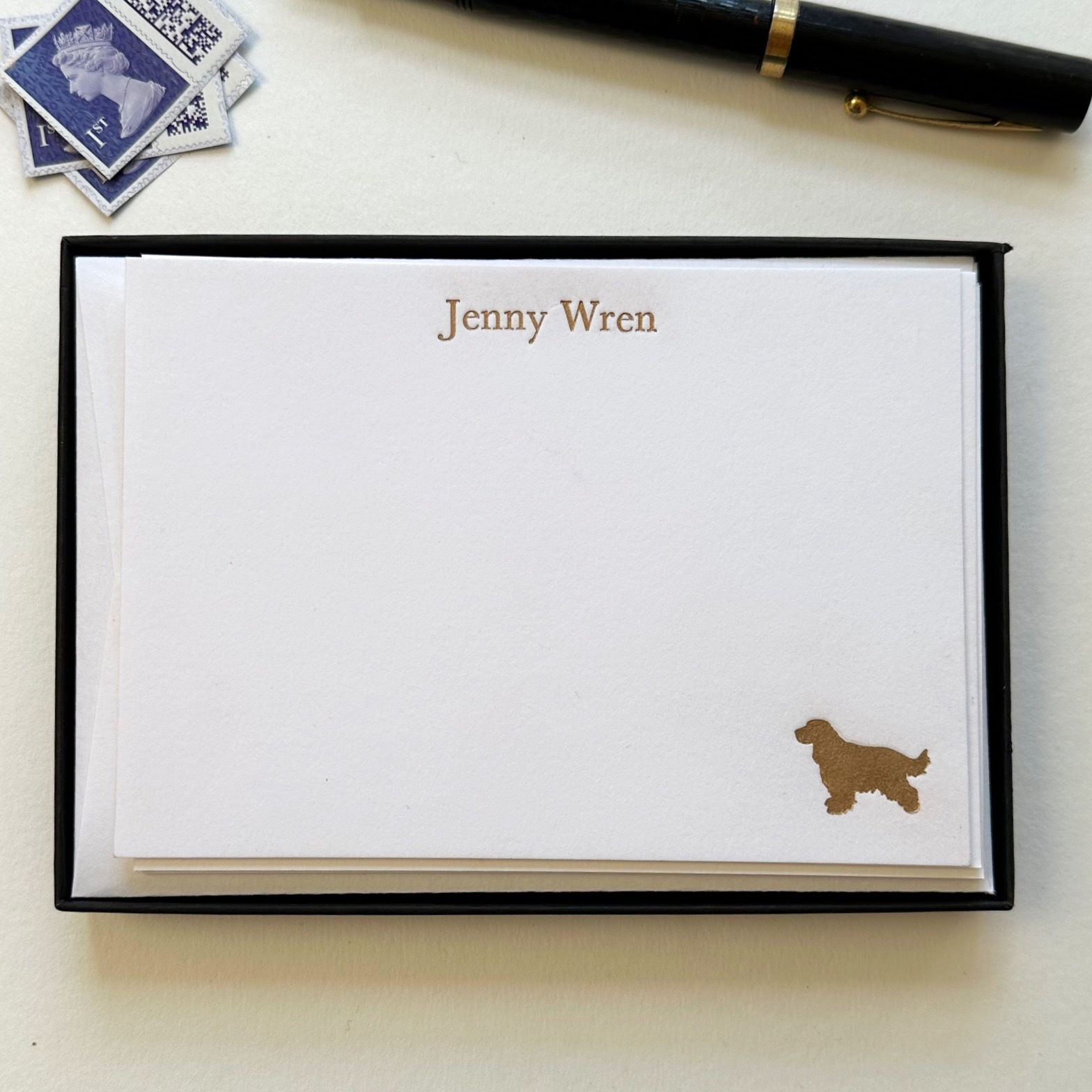 Spaniel Correspondence Cards Set