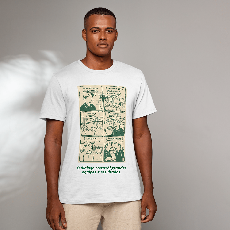 O diálogo constrói grandes equipes e resultados.