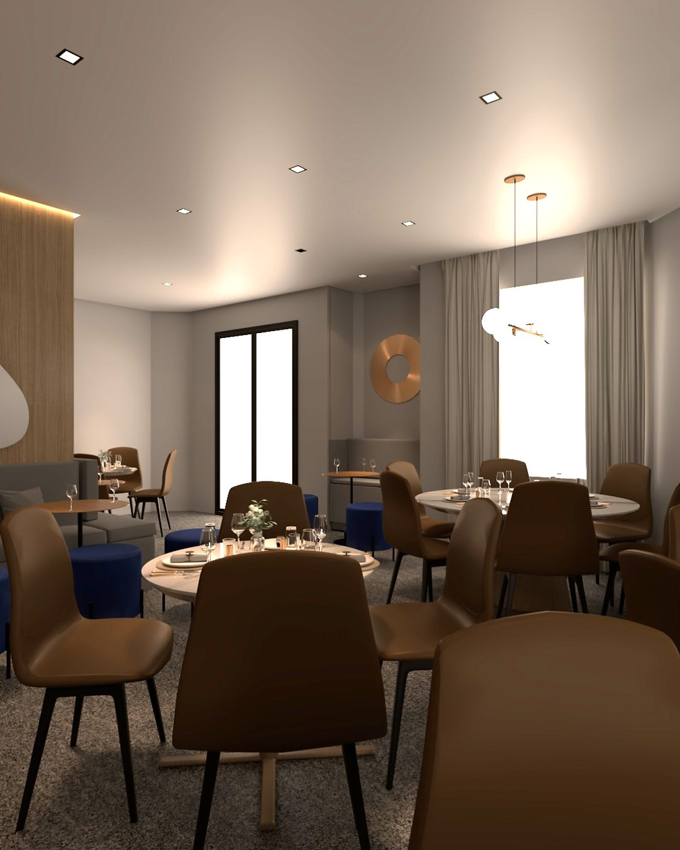 Salão de Condomínio: quando layout, circulação e iluminação definem a experiência