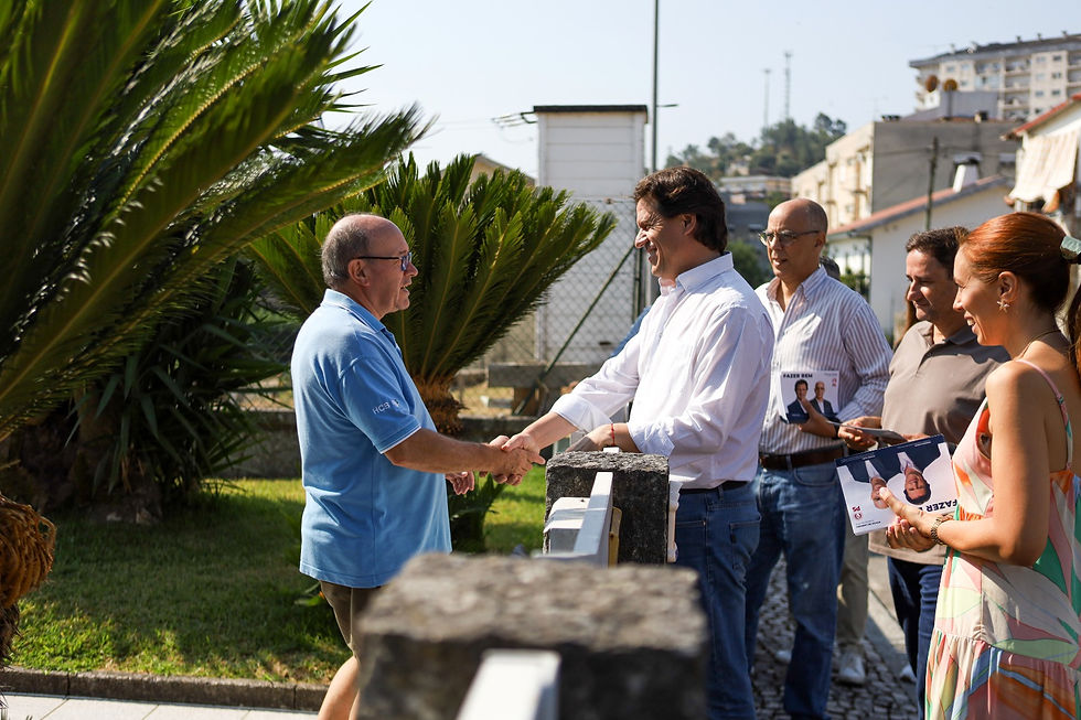 Estar junto da população é ouvir, aprender e construir o futuro que todos merecemos.
