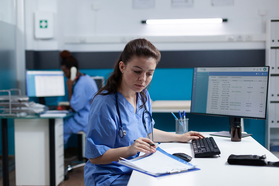 Badge or graphic indicating AAPC-CPC and AHIMA-CCS certified medical coders.