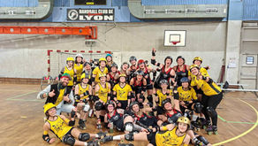 L’équipe A (F+) des Flèches Revêches a disputé sa première étape de championnat les 21 et 22 février à Lyon. 