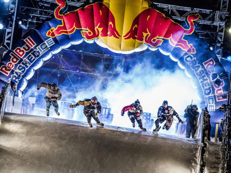 Florian au Red Bull Crashed Ice