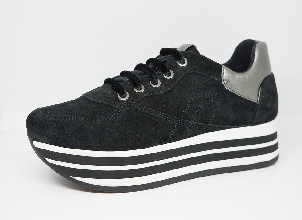 Miniatura: SNEAKER IN CAMOSCIO ZEPPA BICOLORE - 5504