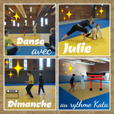 les dimanches 7 et 14 février 2021 : DANSE avec Julie Silly de 10 h à midi  