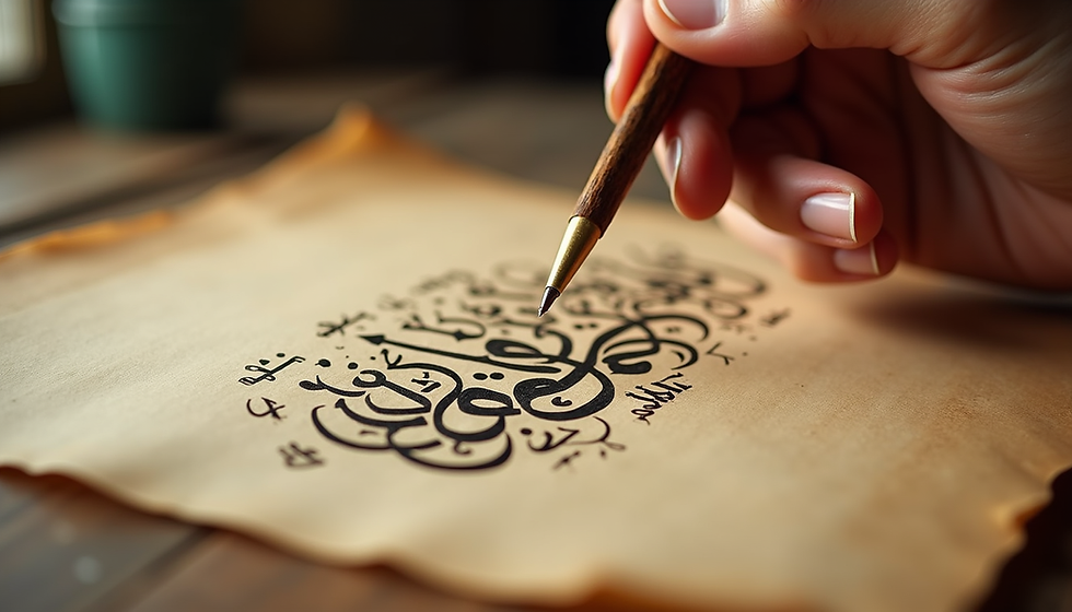 Embrace the Elegance of Punjabi Calligraphy Pieces