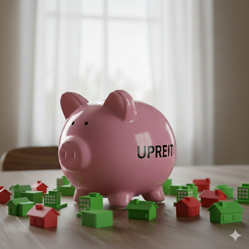 An UPREIT is a tax-savvy tool to turn real estate into better charitable giving.