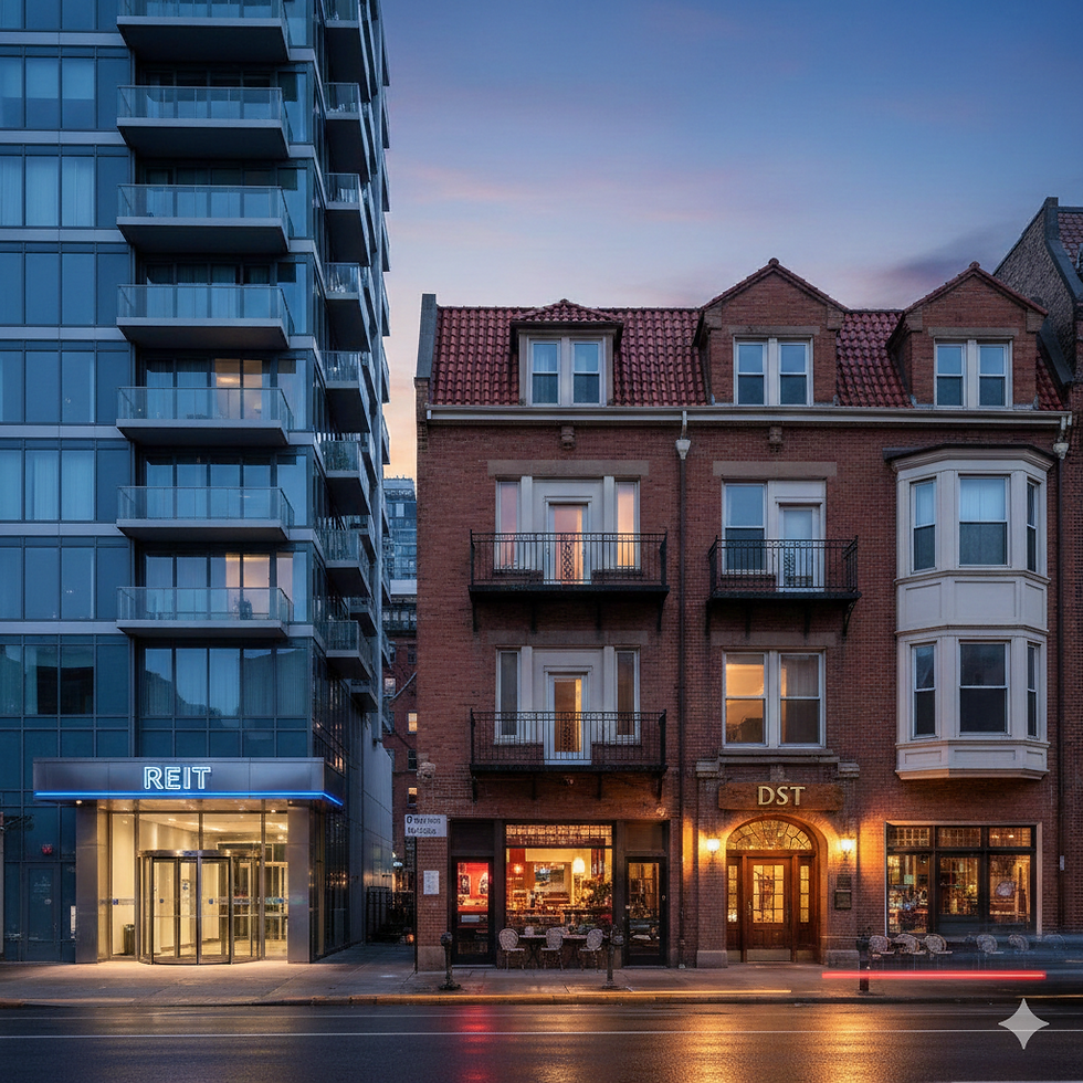 Understand the similarities and differences between REITs and DSTs.