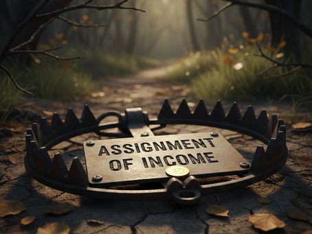 Avoid the assignment of income trap