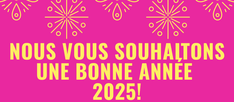 Bonne année 2025