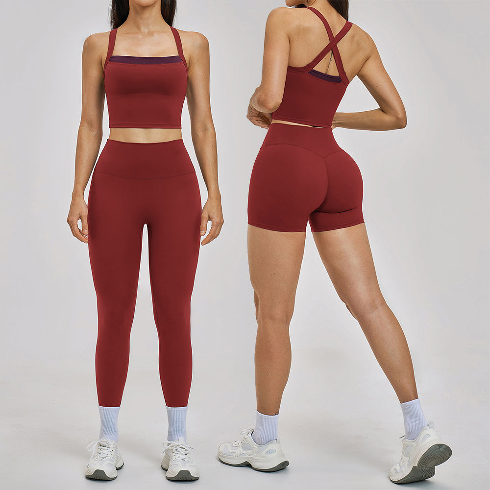 Women's 2-Piece Yoga Set | Sports Bra & Push-Up Leggings