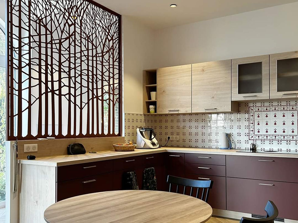 Une Cuisine SUR-MESURE alliant modernité et chaleur