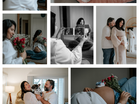 The Beauty of Simplicity: A Cozy Lifestyle Maternity Session