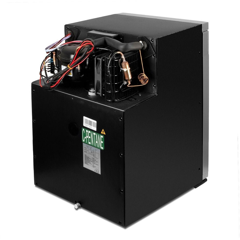 Thumbnail: Boo compressor 50L fridge freezer 12v or 24v - Bluetooth compatible app