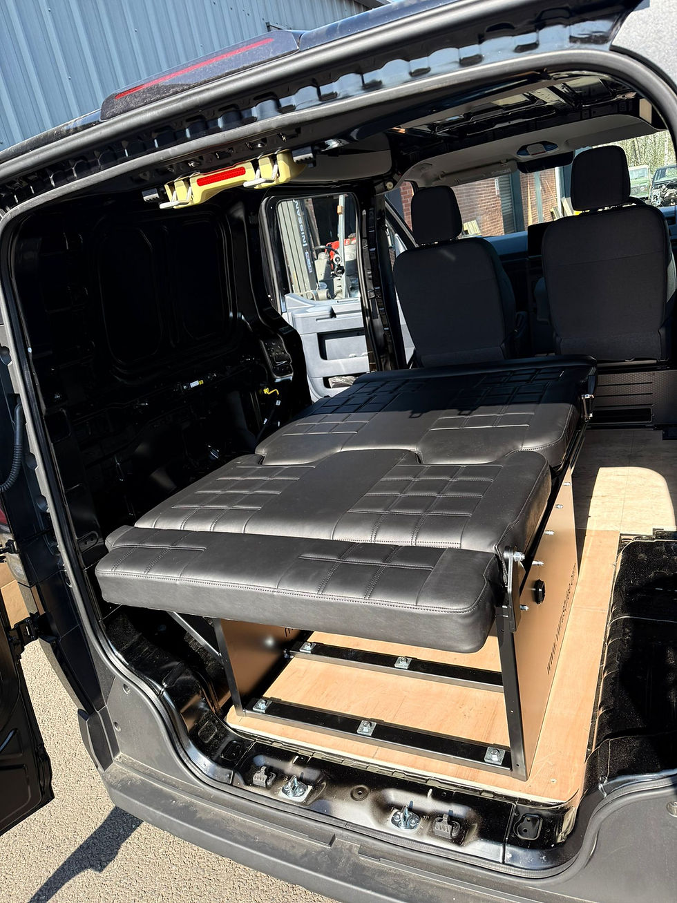 Thumbnail: Rusty Lee KIA PV5 cargo L2 H1 3/4 width Rock and Roll Bed