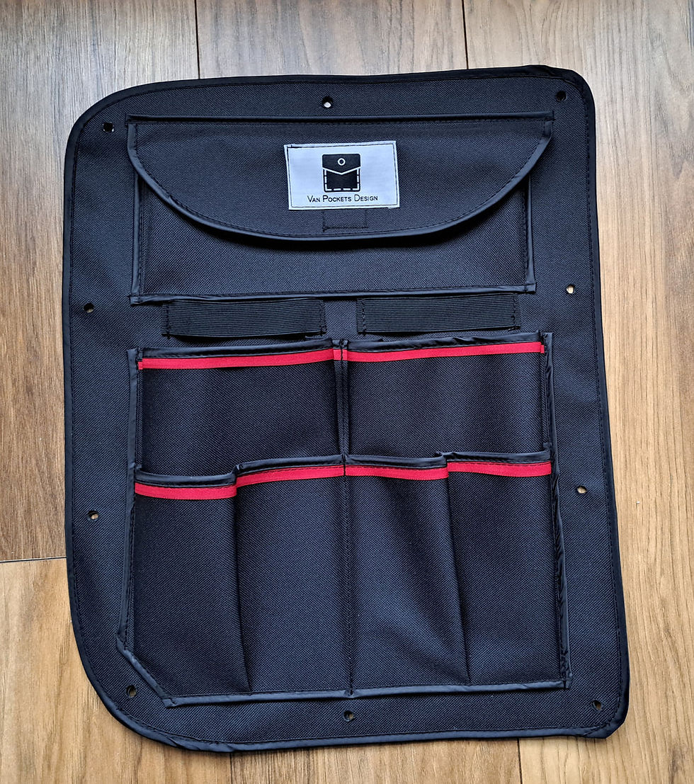 Thumbnail: VW Caddy Barn Door Storage Organiser Set