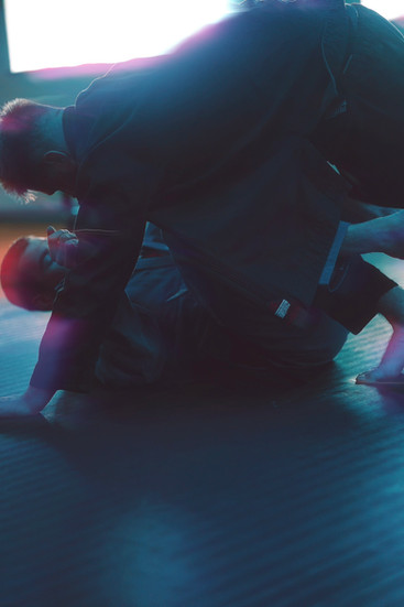 bjj student guard passing