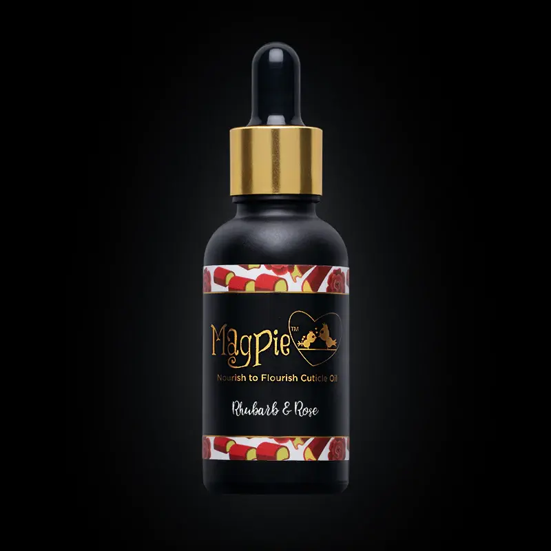 Rhubarb & Rose Cuticle Oil Bottle - 30ml