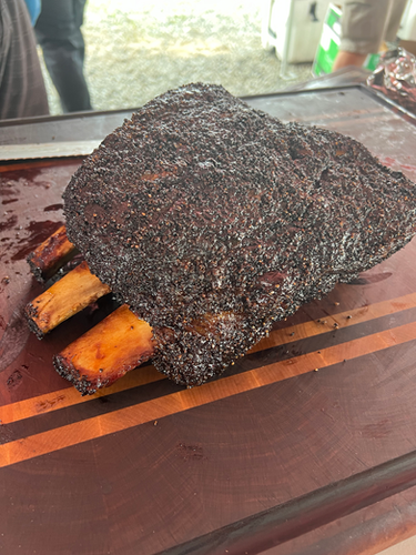 Christmas Beef Rib Rack | Dampf Good BBQ