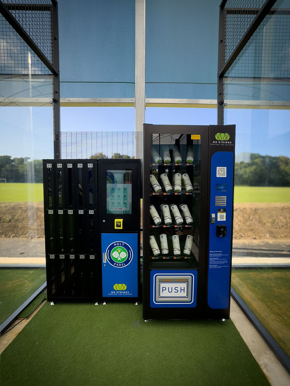 Thumbnail: Padel Partner Pro 15 Racket Rental Locker