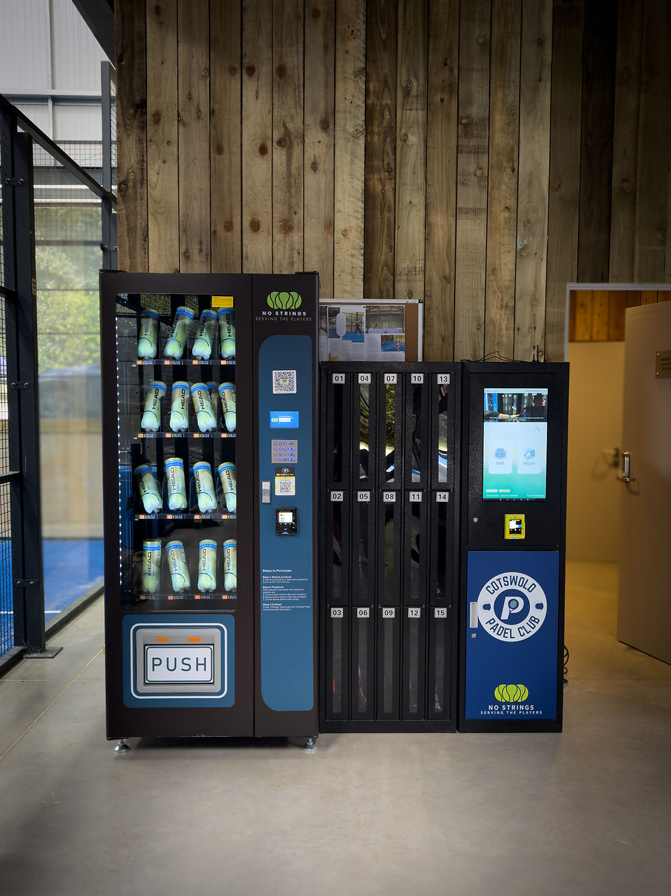 Thumbnail: Padel Partner Pro 15 Racket Rental Locker