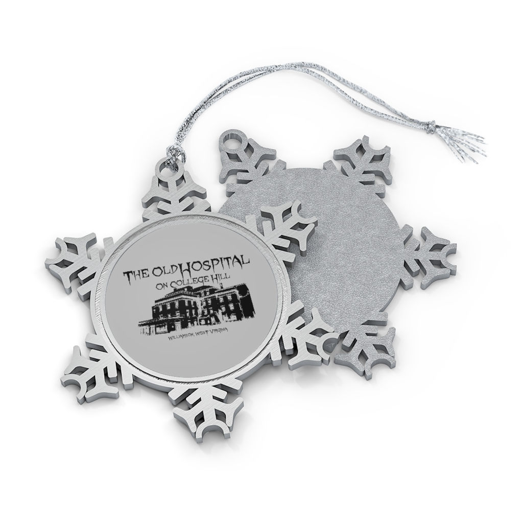 Pewter Snowflake Ornament