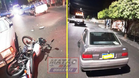 Colisão frontal no Santa Rosa deixa dois motociclistas em estado grave