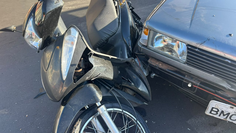 Colisão entre carro e motocicleta mobiliza equipes de resgate em Matão