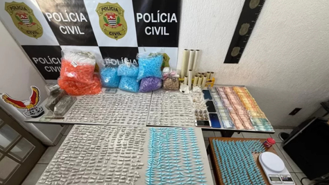 DISE prende três pessoas por tráfico e faz grande apreensão de maconha e cocaína em Araraquara