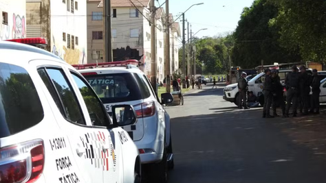 Com helicóptero, Força Tática e 50 PMs, operação prende suspeito por tráfico de drogas no interior de SP