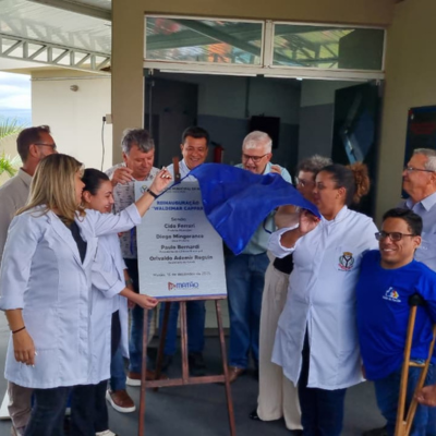 Prefeito Cido Ferrari entrega USF do Portal Terra da Saudade; unidade foi totalmente revitalizada