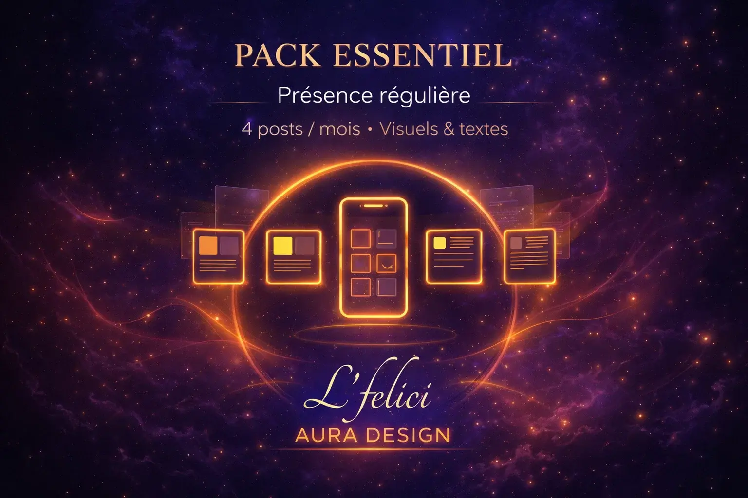 🌿 Pack Essentiel: Facebook & Instagram