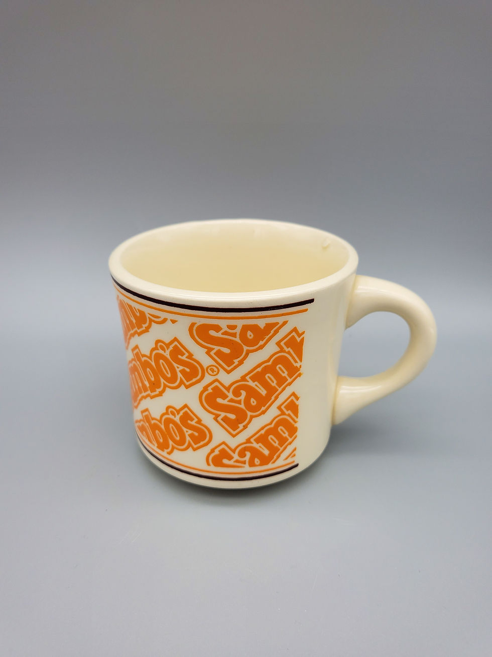 Sambos Diner Restaurant White Mug Cup