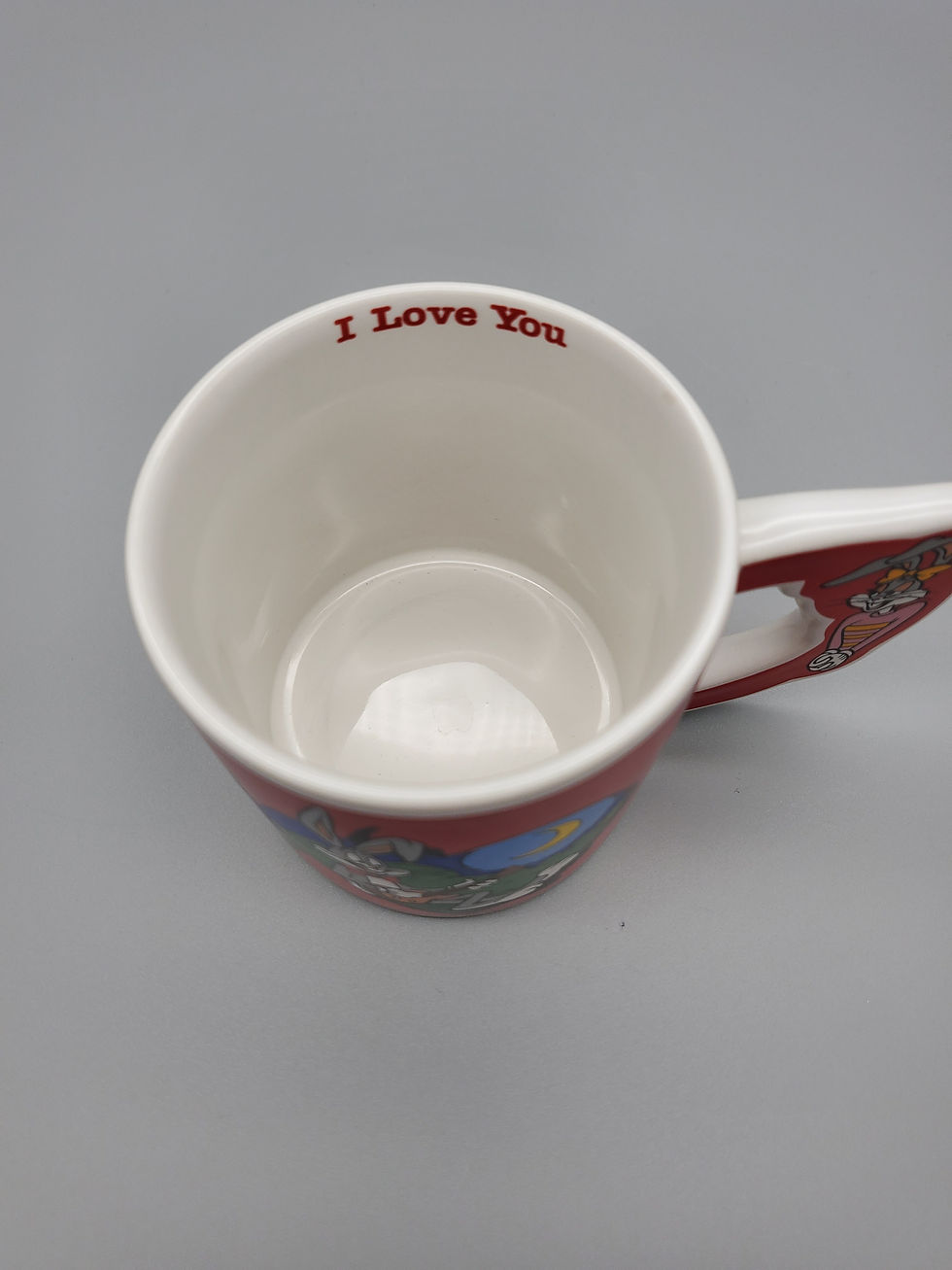 Thumbnail: Applause Inc. Looney Tunes Bugs Bunny I Love You Red Mug Cup