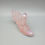 Thumbnail: Fenton Glass Iridescent Daisy Button Pink Shoe Figurine