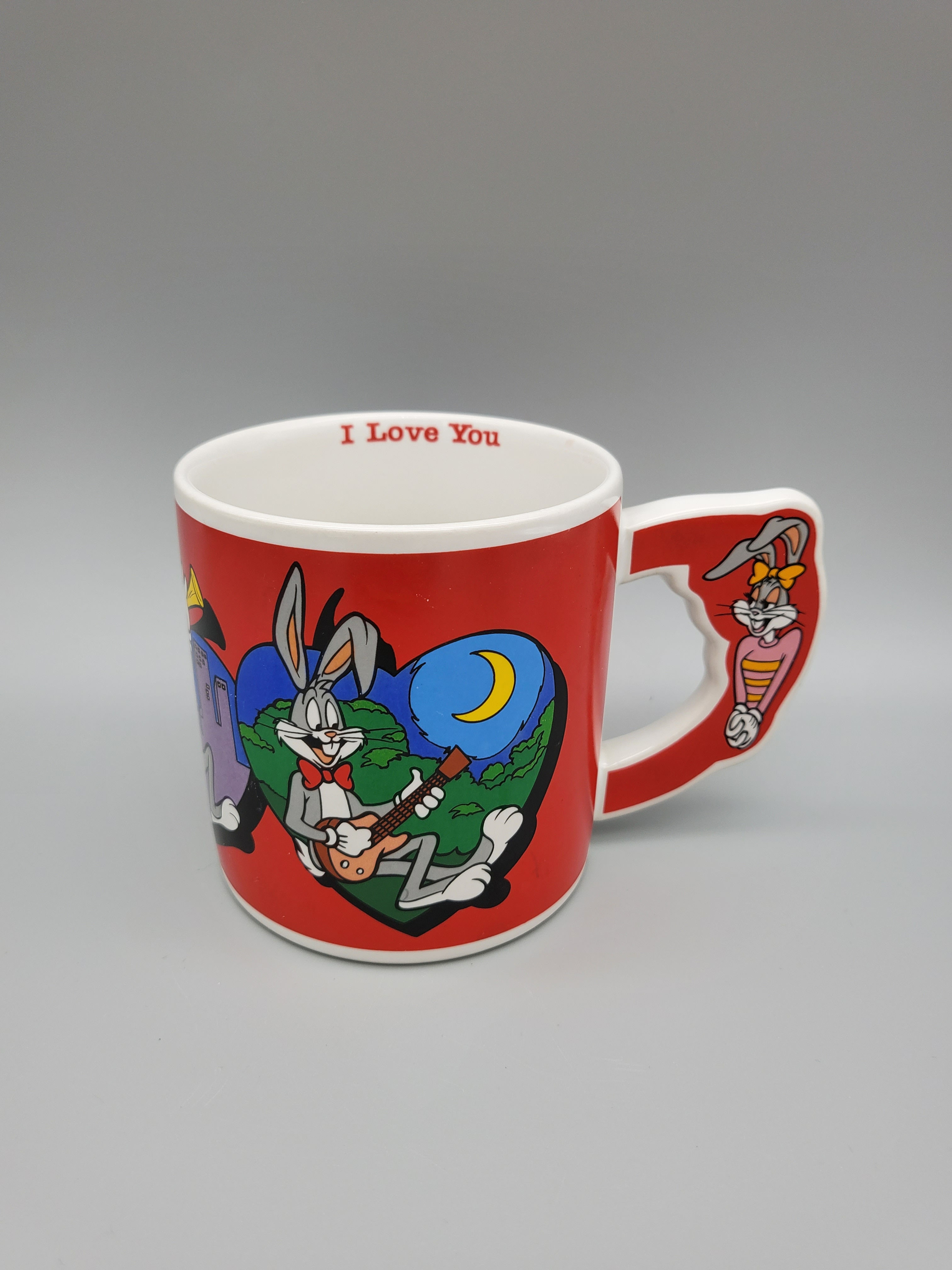 Applause Inc. Looney Tunes Bugs Bunny I Love You Red Mug Cup